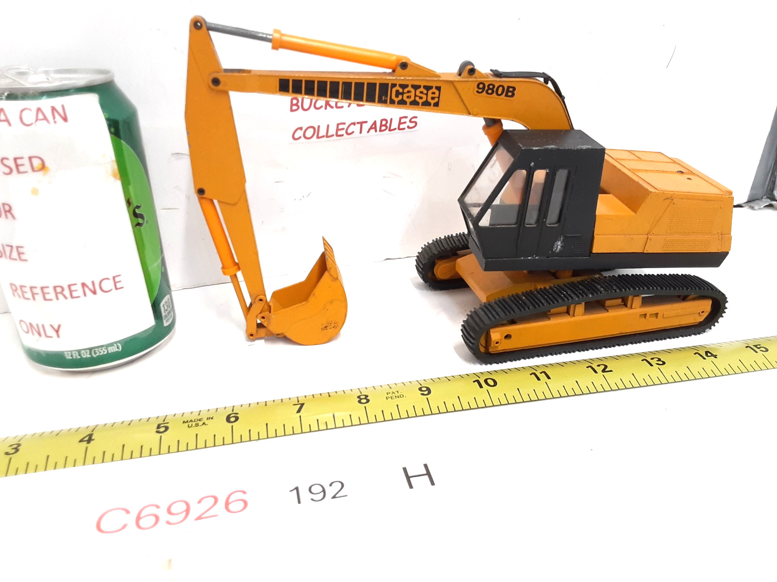 Vtg West Germany 1/35 Scale Model Authentic Detail Conrad Case Excavator 980B