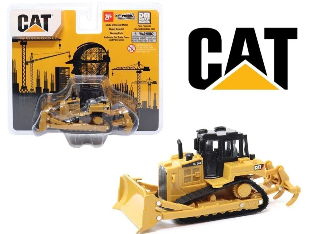 CAT 1:64 Cat D6R Track-Type Tractor Diecast Master 84645CS