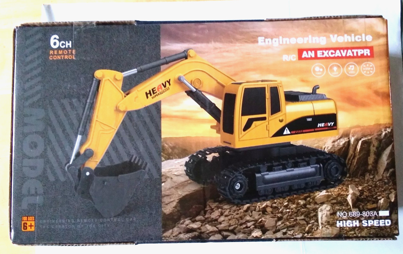 Model Engineering 1:22 Scale 6 channel RC Excavator NEW by Qatova