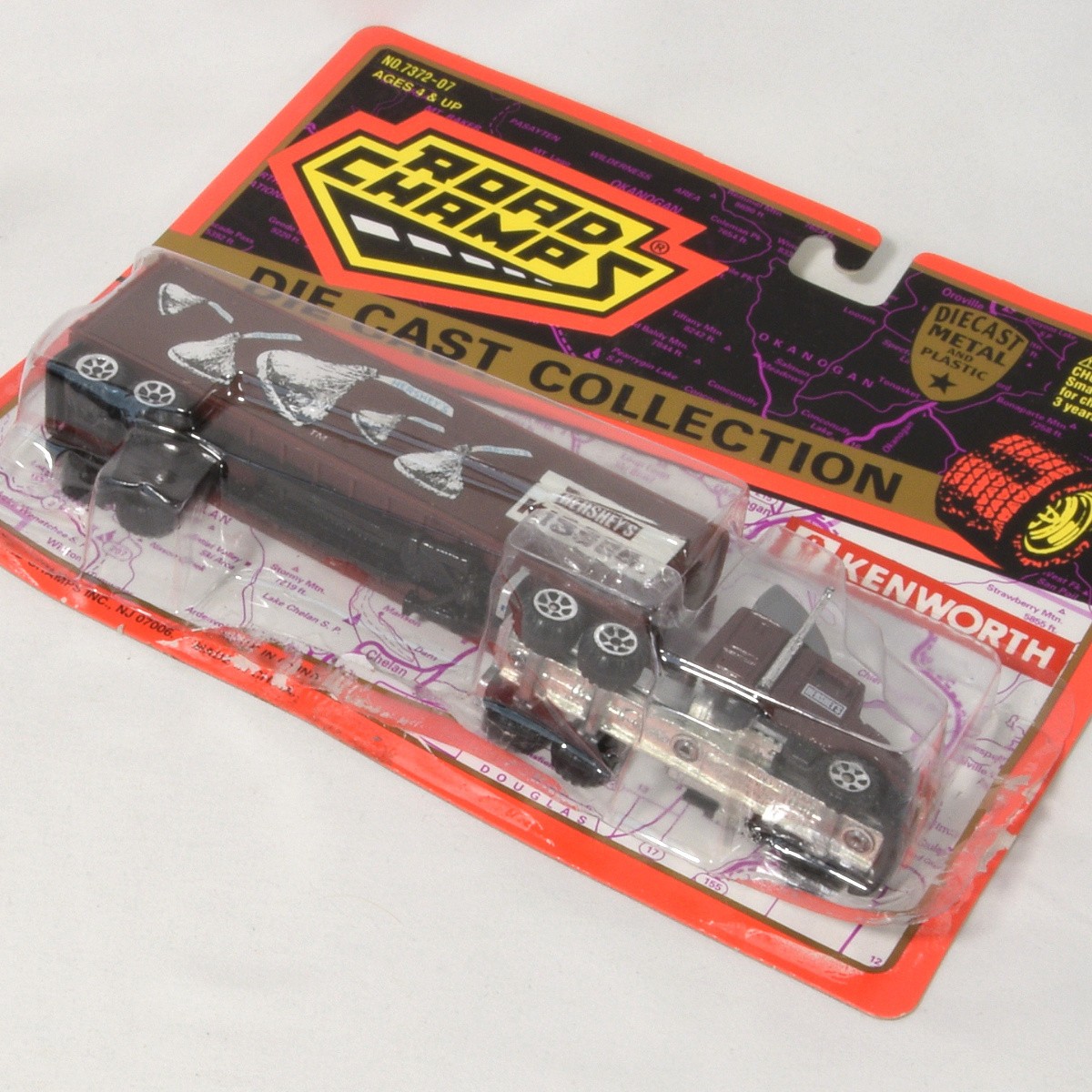 1996 Road Champs Hershey’s Kisses Die Cast Kenworth Semi Truck NEW