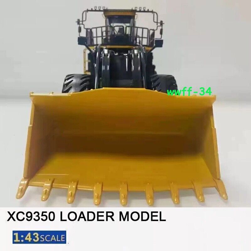 XCMG XC9350 Mining Wheeled Loader Construction Equipment Diecast 1/43 Scale
