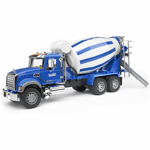 BRUDER MACK GRANITE CEMENT MIXER 02814