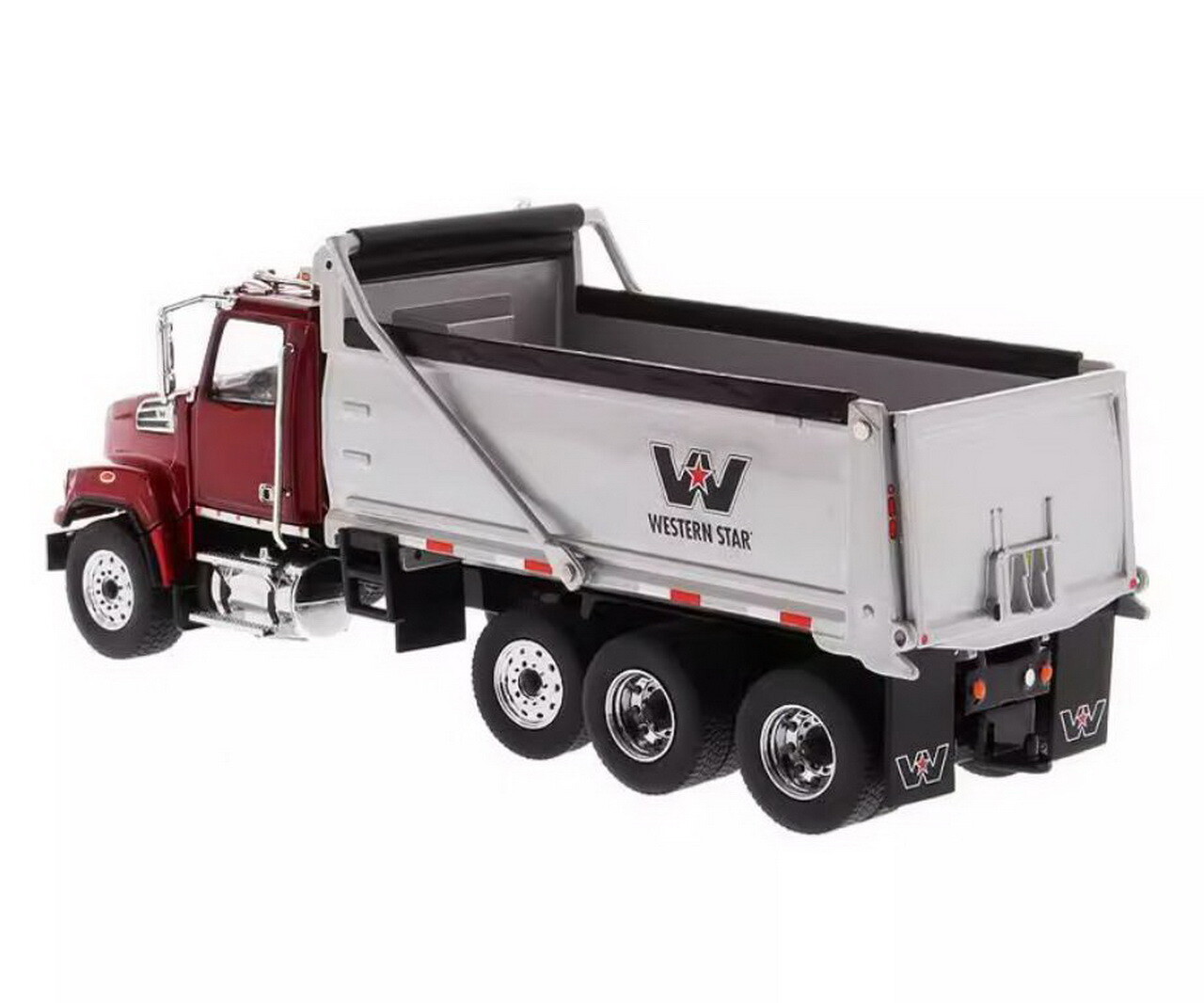 DM 1/50 Scale WESTERN STAR 4700 SF DUMP TRUCK Diecast Model Toy Gift 71032