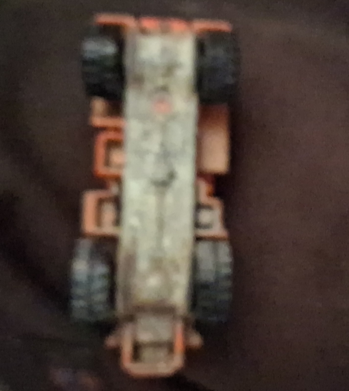 Diecast Construction Vehicle Toy Dump Truck – Orange Black Gray