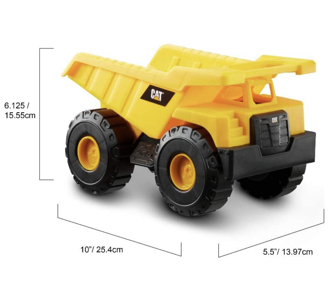 😎CAT Toy Dump Truck Construction Fleet Plastic Construction Toy😎