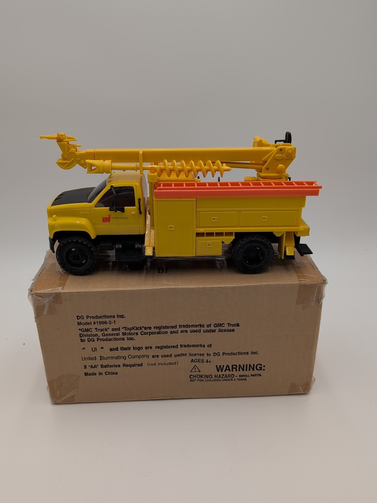 DG PRODUCTIONS Digger Derrick Auger Truck UI Positive Energy