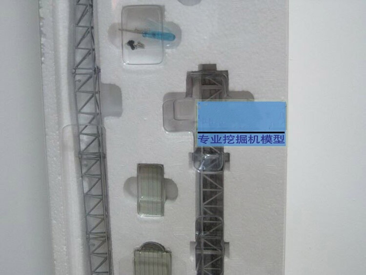 1:87 SAEZ SL-55 Tower Crane Constuction Machine Equipment Diecast Model