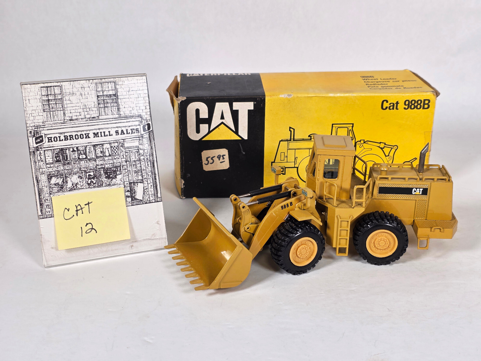 NZG No. 167 • Caterpillar • CAT 988B Wheel Loader • 1:50 Scale • Germany