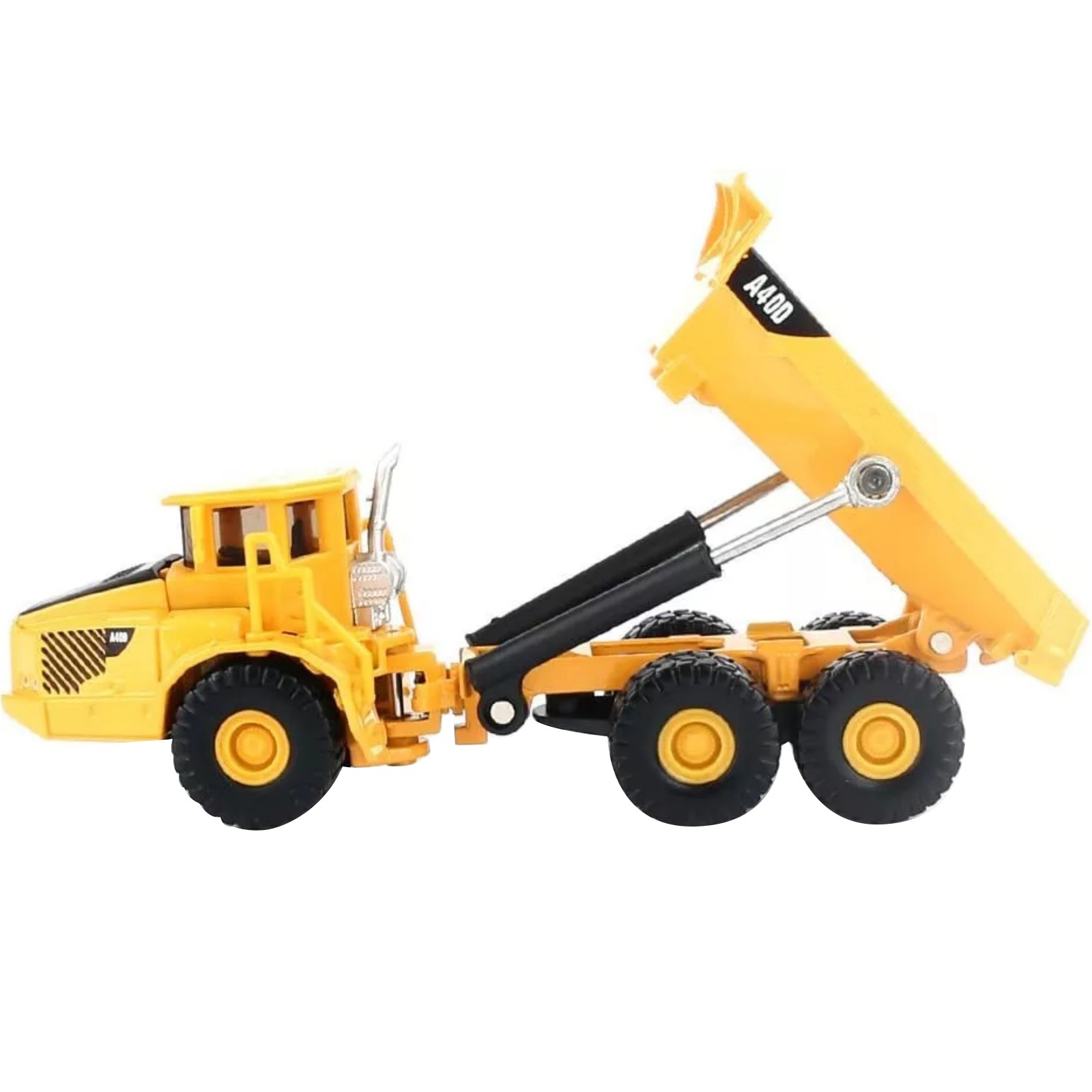 13.5cm Diecast Alloy 1/87 Scale Mining Dumper Truck Vehicle Model Souvenir Gift