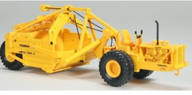 SpecCast CON 015 1:50 Die Cast Super C Tournapull w/LP Carryall Scraper