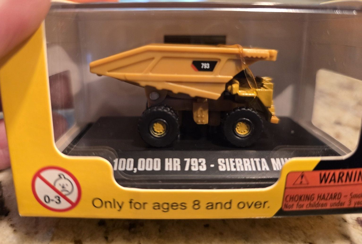 Norscot Construction CAT Mini Diecast Vehicle 100,000 HR 793F Sierrita Mine NEW