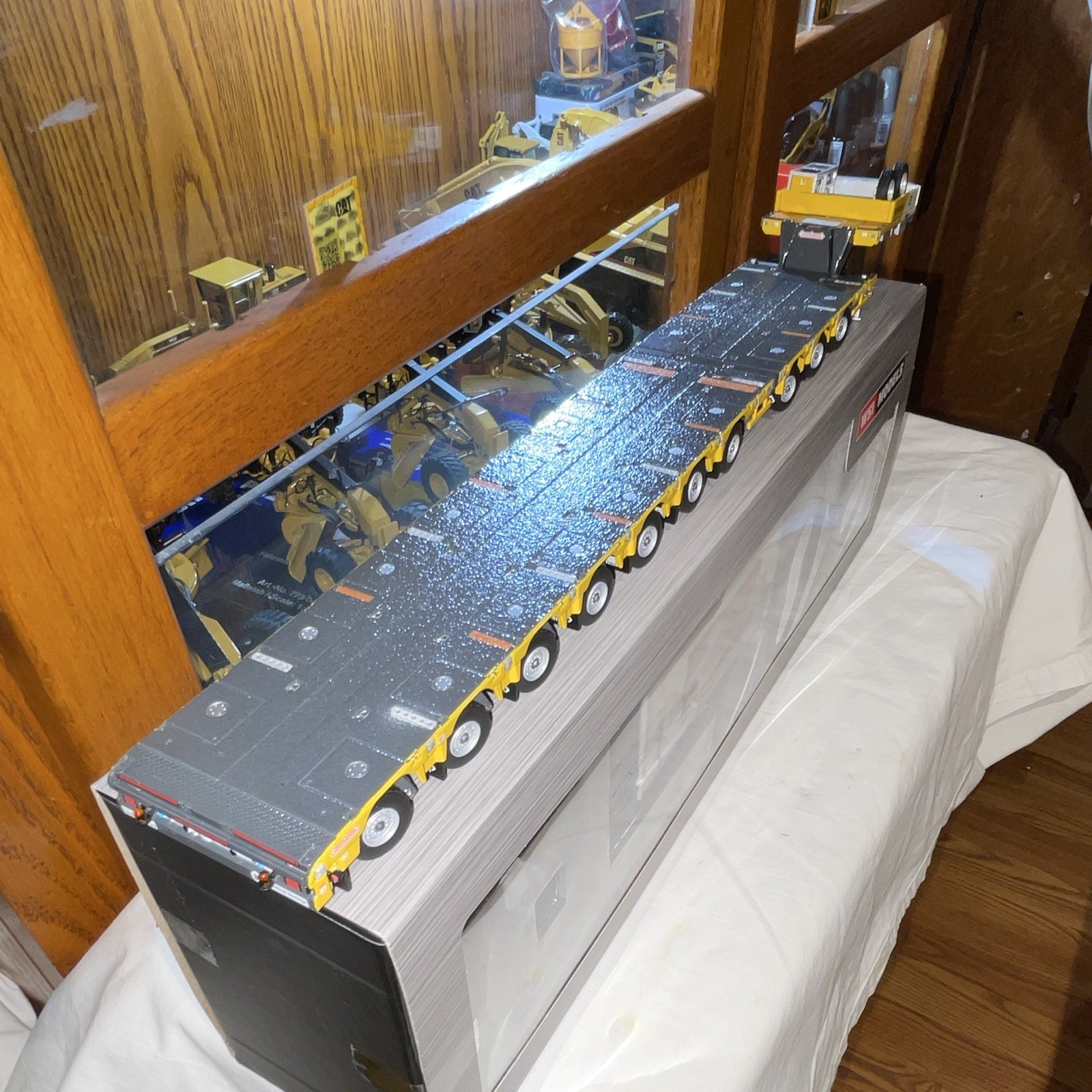 WSI Models Premium Line Aertssen Low Loader 7 Axle Dolly 3 Axle 1:50