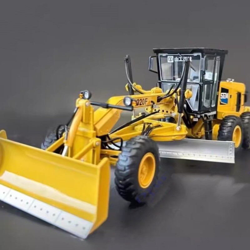 1:35 32CM SHANGGONG SEM920F Motor Grader Construct Vehicle Machine Diecast Model