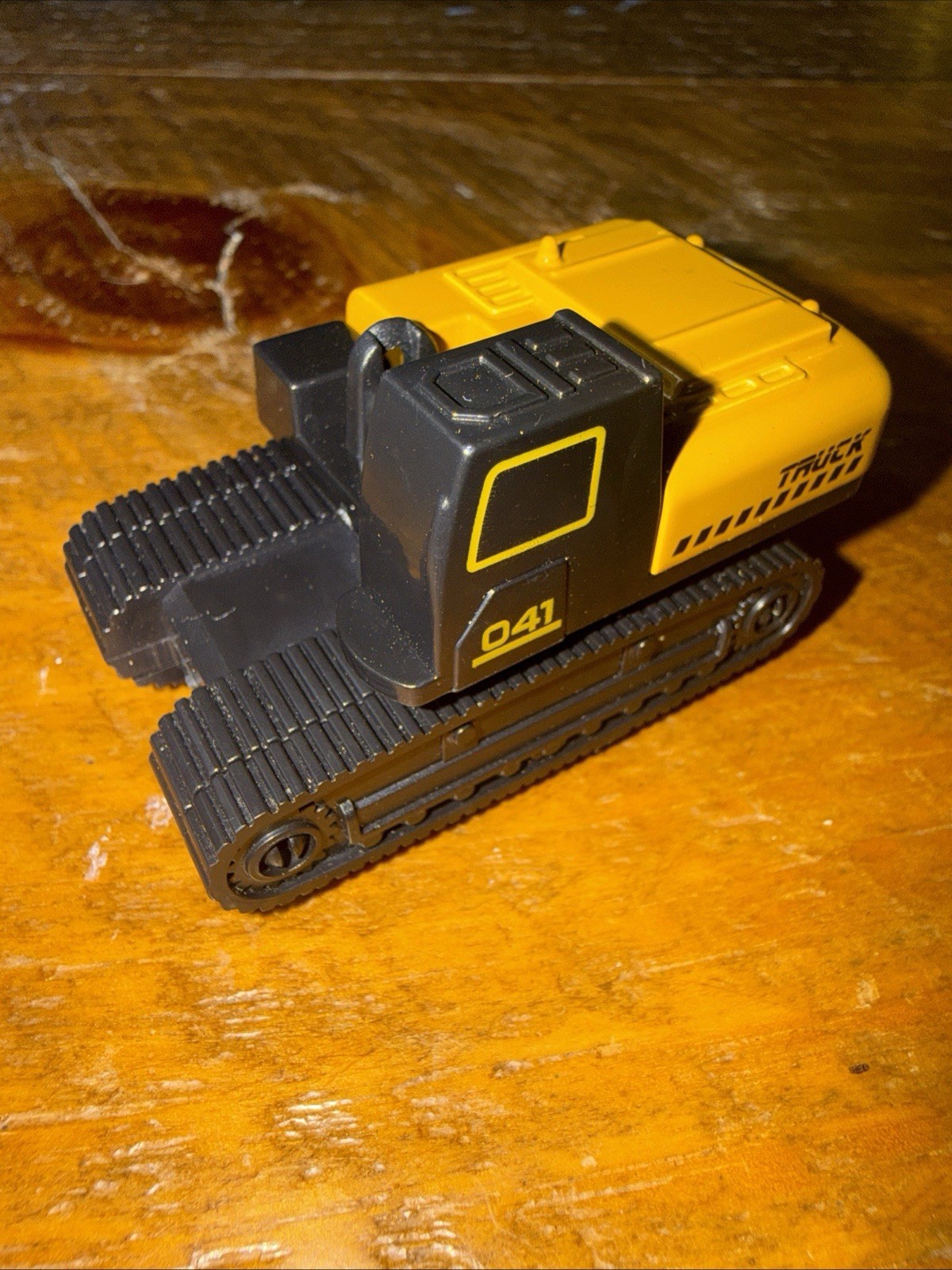 TRUCK Yellow and Black Construction Toy Set Semi Trucks Crawler Excavator