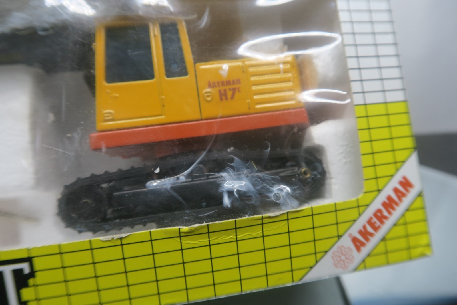 JOAL COMPACT #249 1/50 SCALE AKERMAN H7C EXCAVATOR W/HYDRAULIC HAMMER W/BOX!