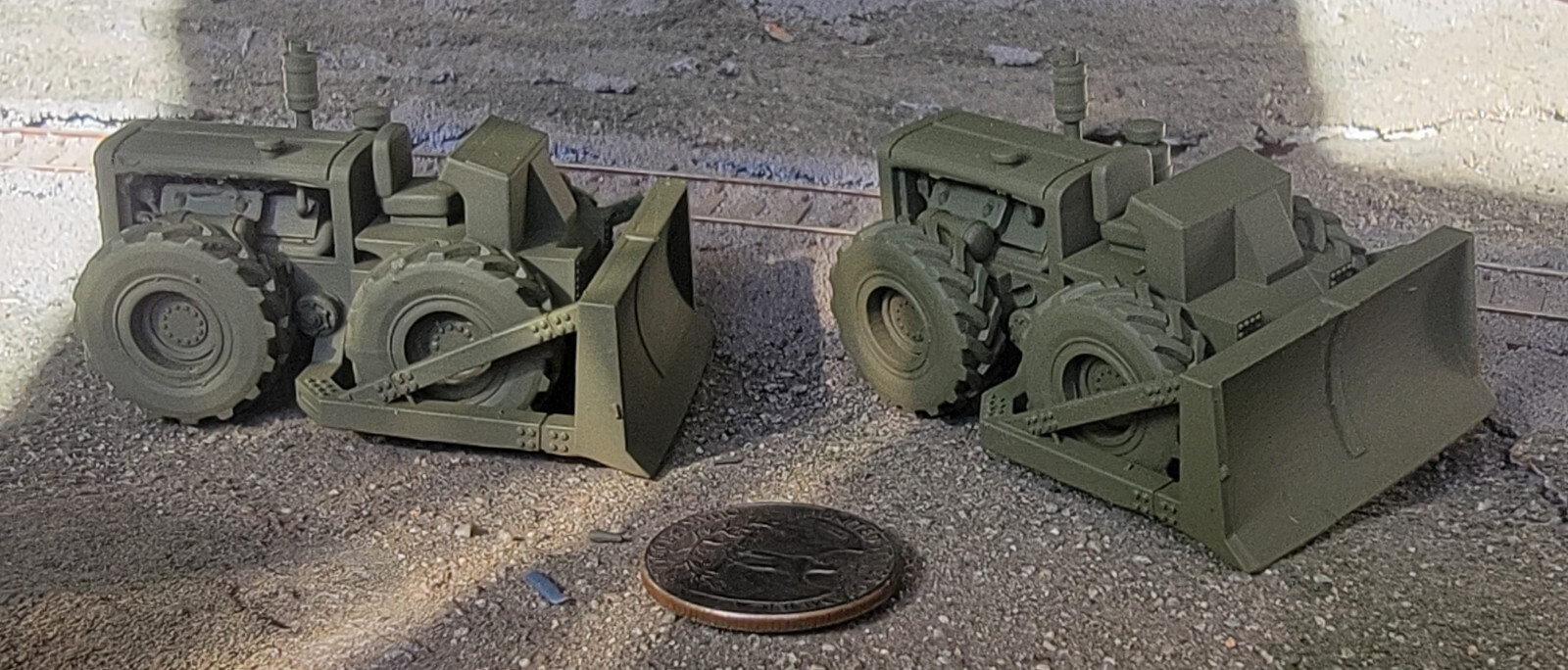 One HO 1/87 scale LeTourneau Tournadozer! A Nelson Modelworks exclusive!!!