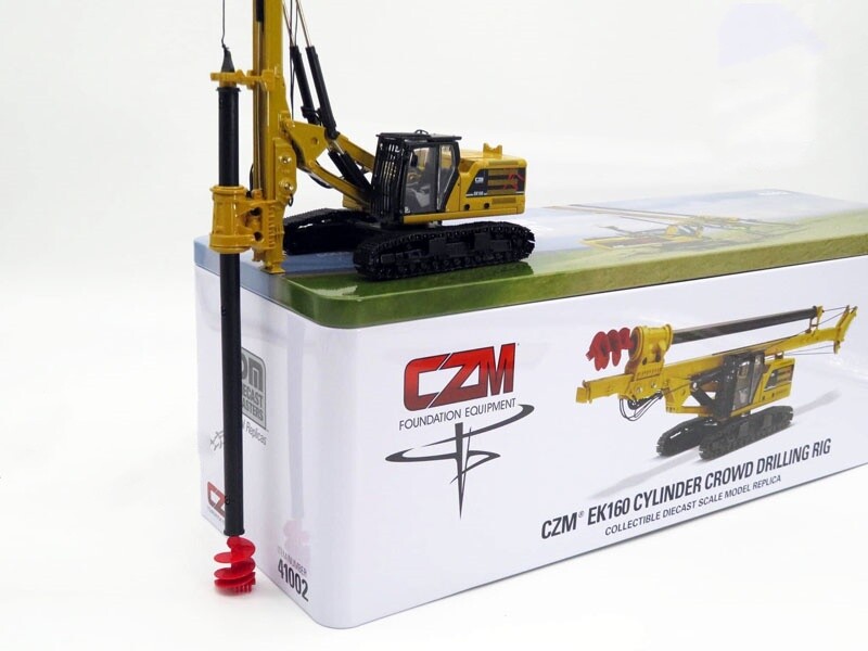 1:50 CZM EK160 CYLINDER CROWD DRILLING RIG Construction Machine Diecast Model