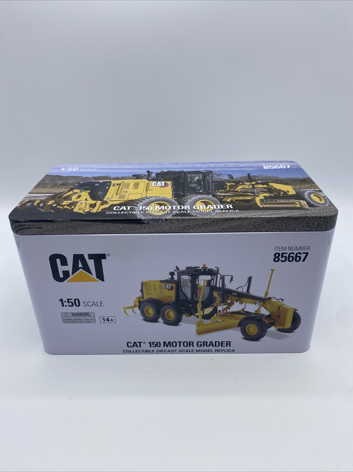 Cat 150 Motor Grader – High Line – Diecast Masters 1:50 Scale Model #85667 New