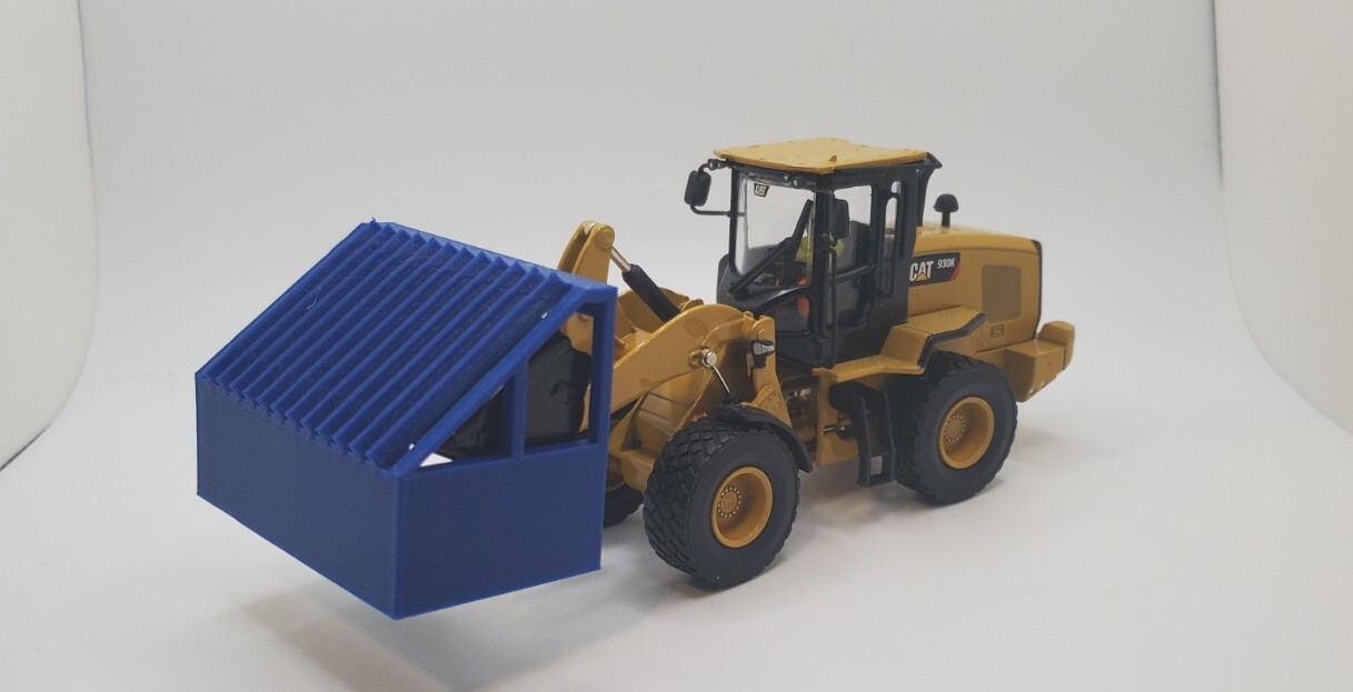 Custom 1/50 Scale Large Rock Grizzly in Blue