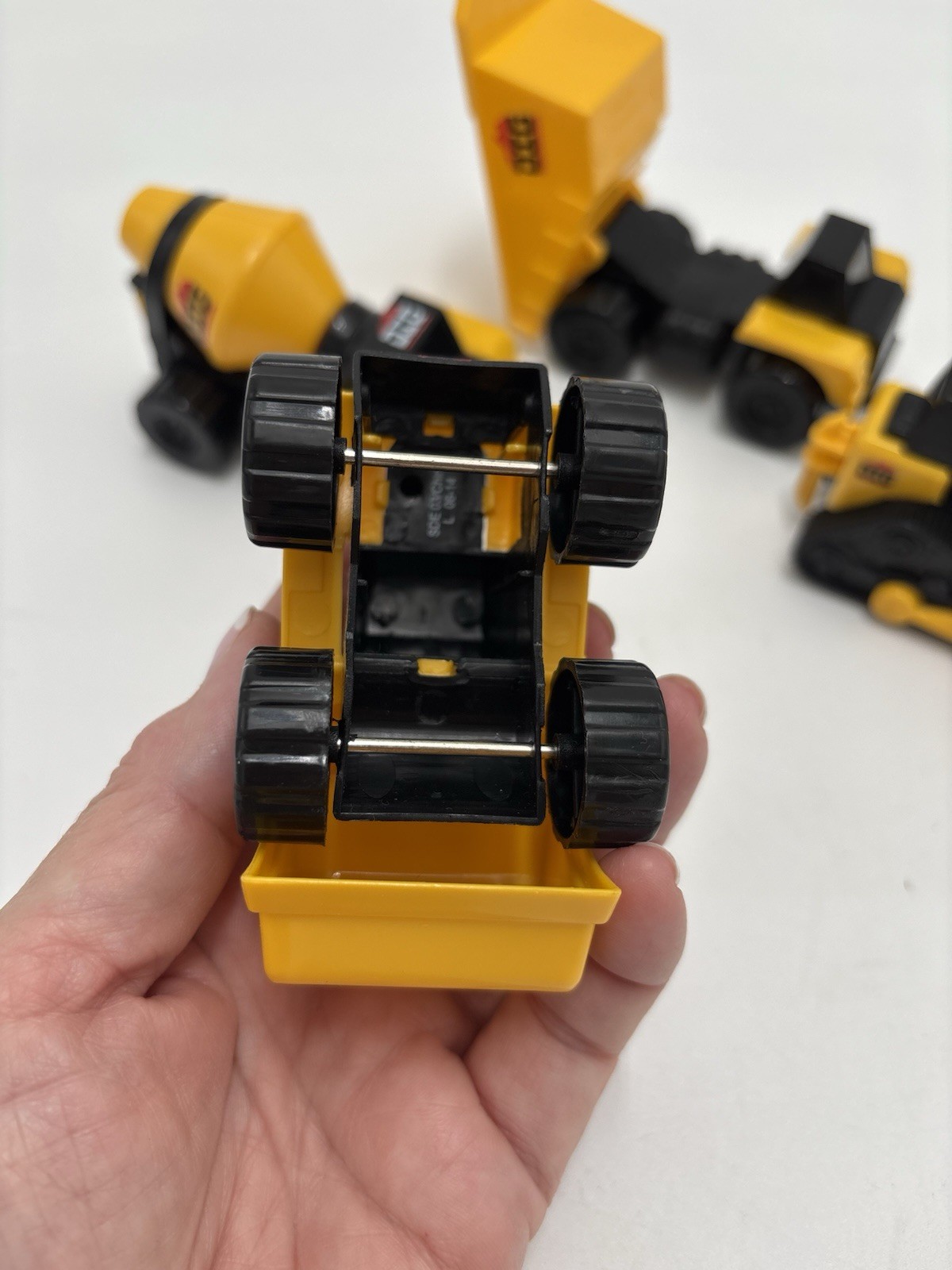 Sunny Days 3″ Little Machines Plastic Construction Vehicles Dozer Cement Dump