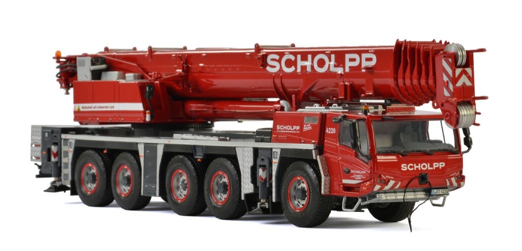 WSI,Mobile crane TADANO Faun ATF 220G-5 SCHOLPP, 1/50, WSI51-2023