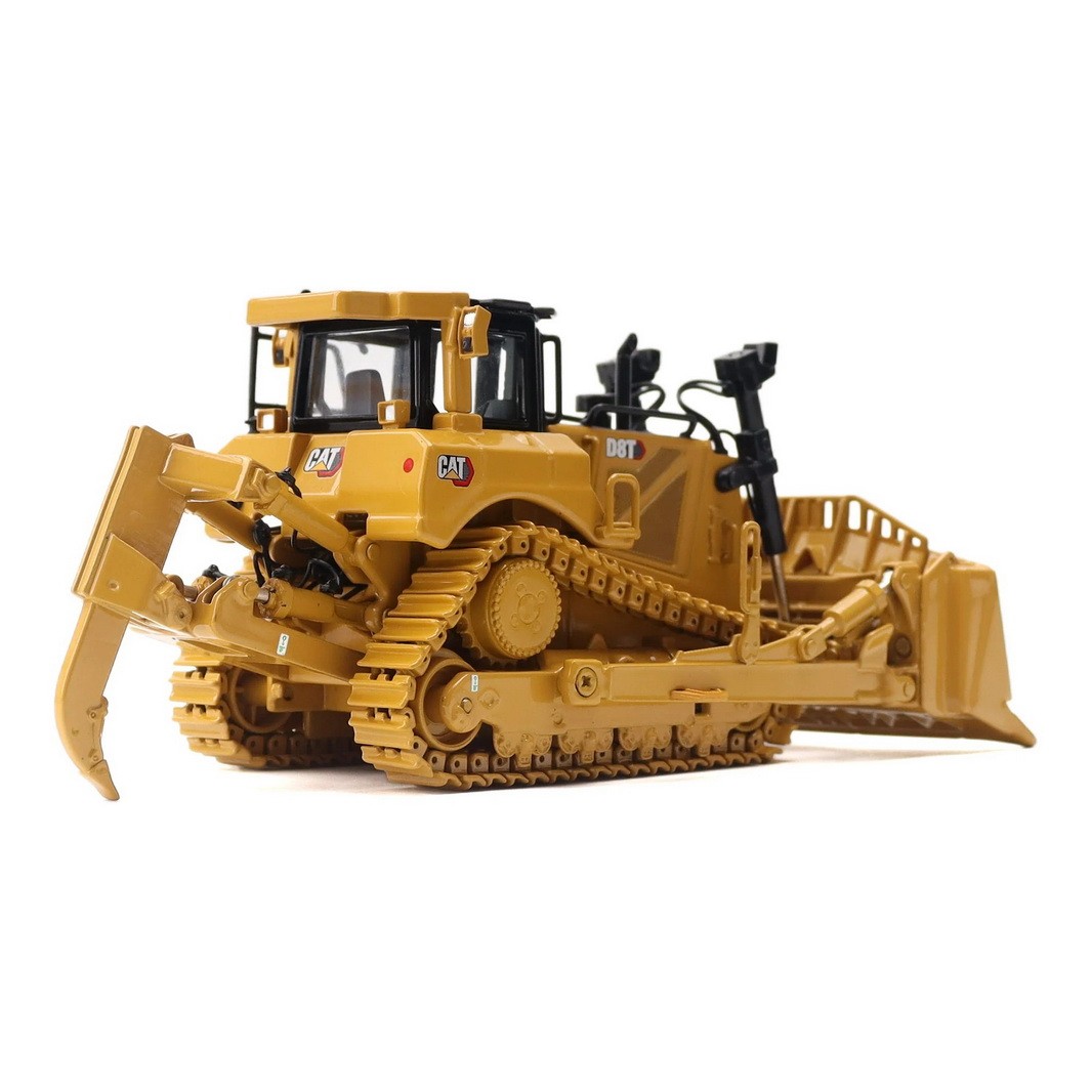 DM 1/50 Scale CAT D8T Track-Type Tractor With 8U BLADE Diecast Model 85566C