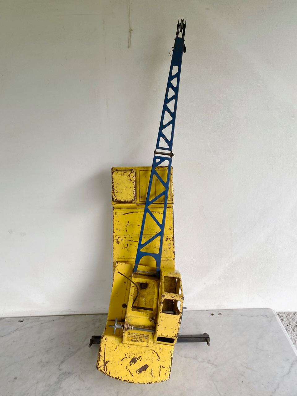 Vintage CLARK EQUIPMENT Michigan Crane Truck Model T-24