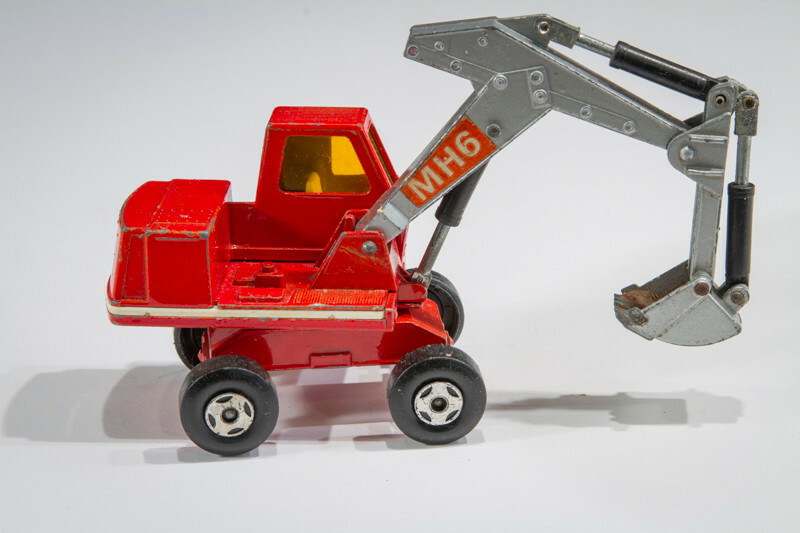 VINTAGE 1970 LESNEY MATCHBOX KINGSIZE NO 11 HYDRAULIC EXCAVATOR SINGLE OWNER