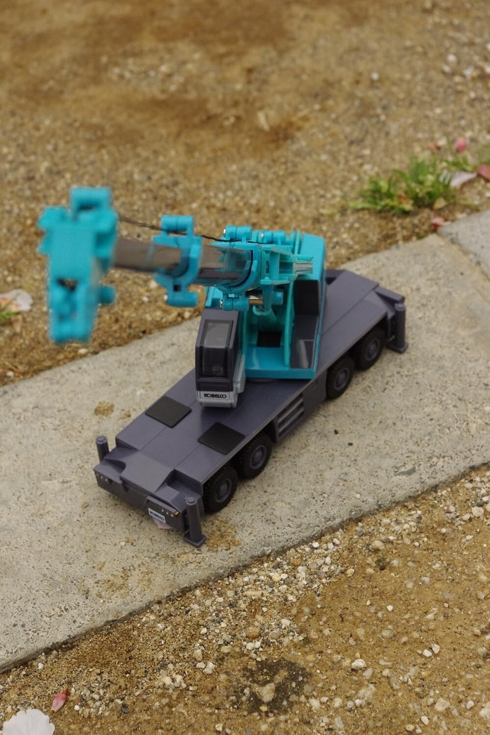 AGATSUMA Diapet DK-6114 1/64 Kobelco Panther X700 Crane Diecast Model Japan