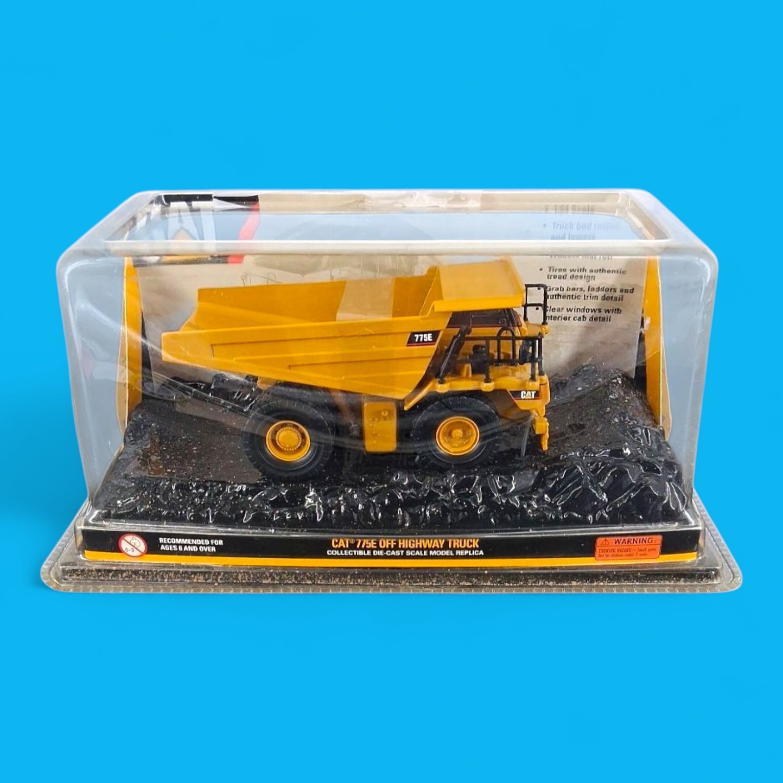 Norscot CAT 775E Off Highway Truck 1:64 Darkish Yellow New Sealed