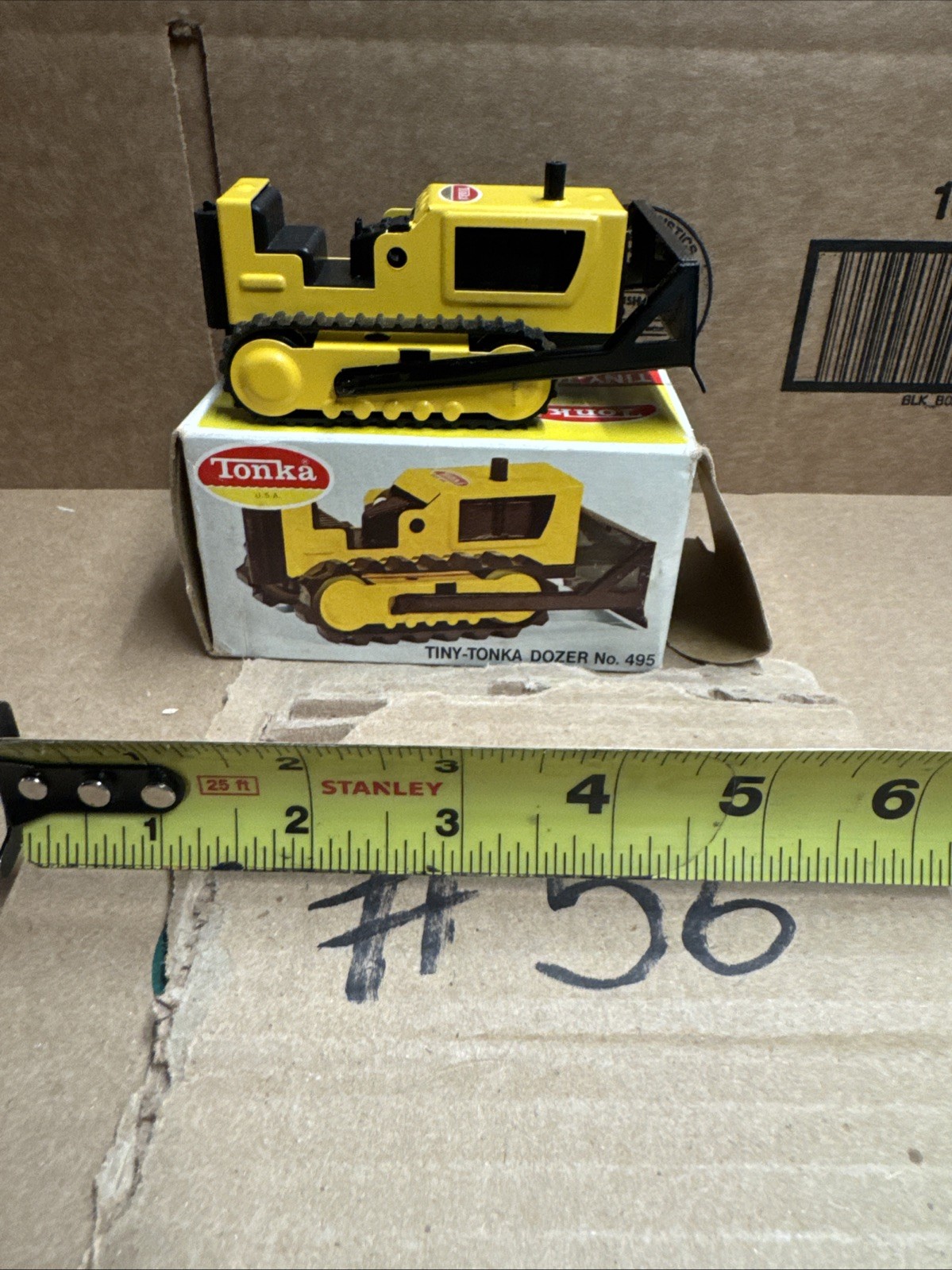 Tiny Tonka Dozer #495 With Box