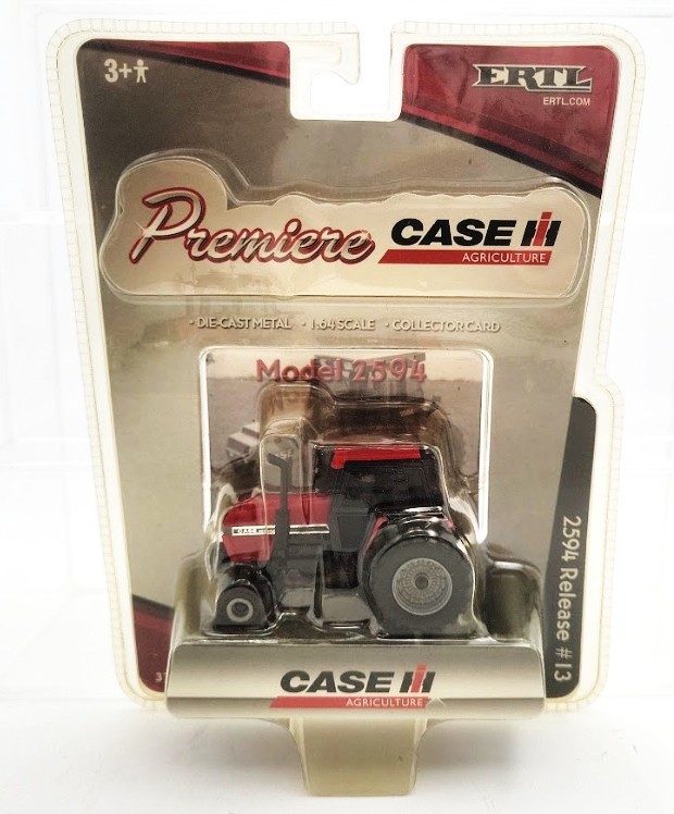 Ertl 37531 1:64 Scale Case Premiere Model 2594 Release #13 Die Cast Metal W/Card