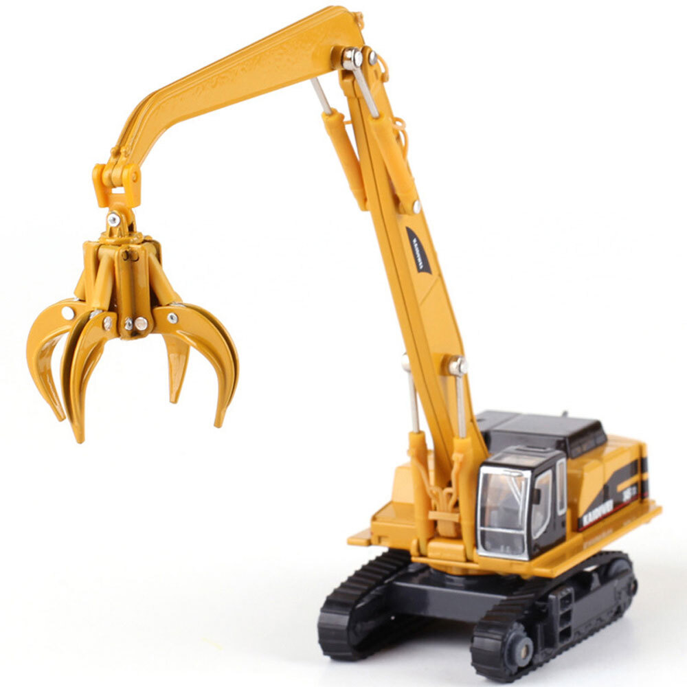1:87 Scale Material Handler Crane Toy Model Metal Diecast Construction Equipment