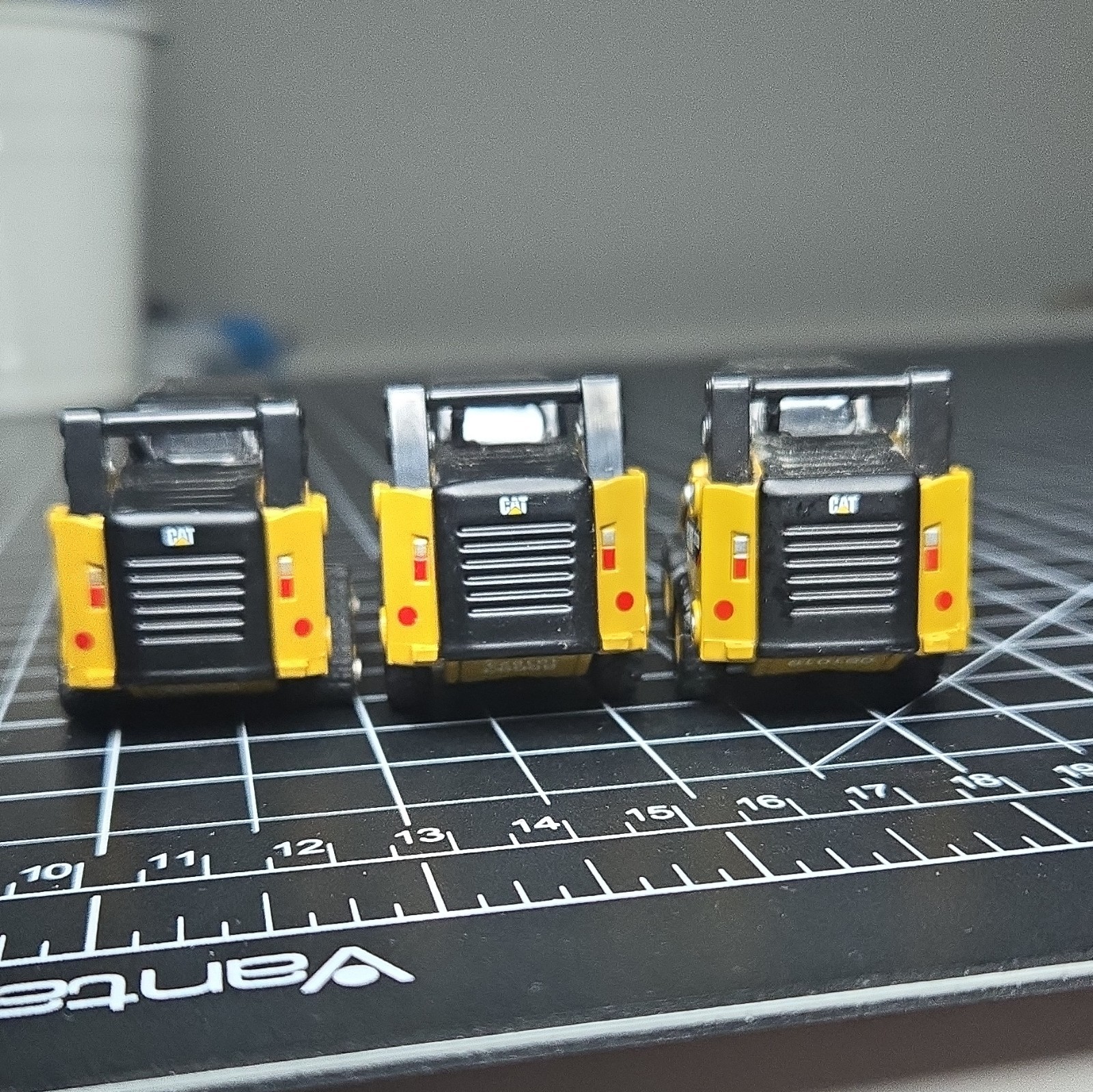 CAT 272D Skid Steer Loader 1:64 Diecast Metal Construction Minis Lot of 3