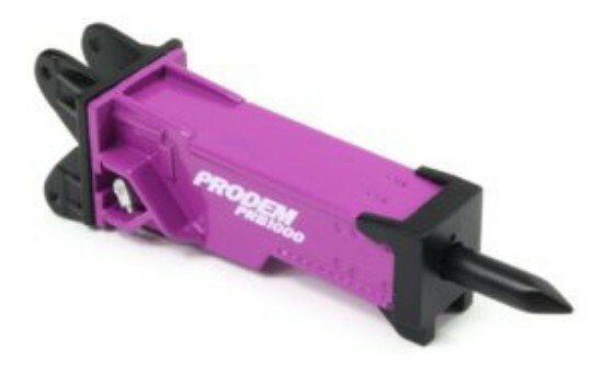 GAZ EVANS GF74-3 ProDem PRB1000 Hydraulic Hammer 85+Ton R9100 Die-cast 1/50 MIB
