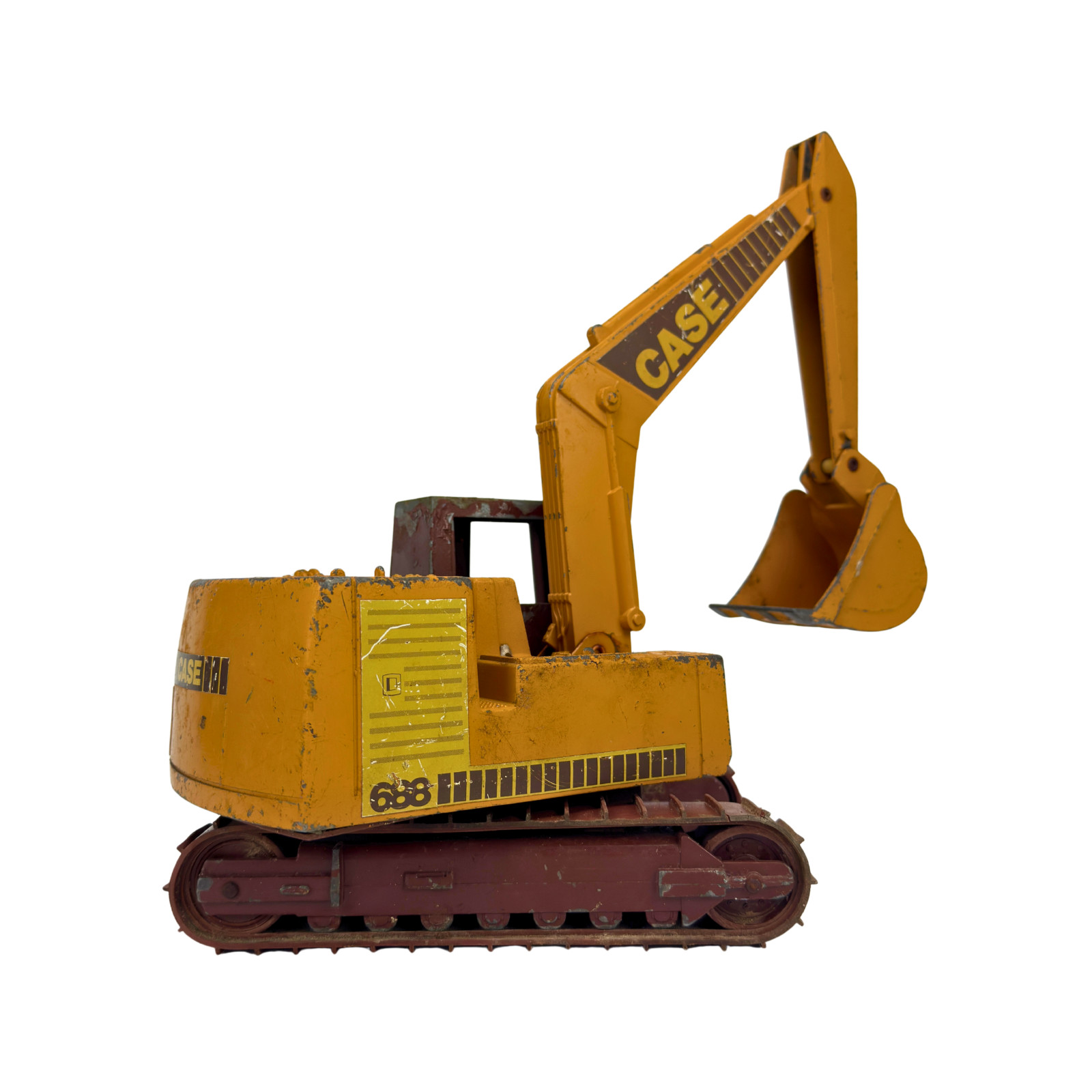 Ertl CASE 688 Diecast Metal Crawler Excavator Toy Made USA Construction 1/16 VTG