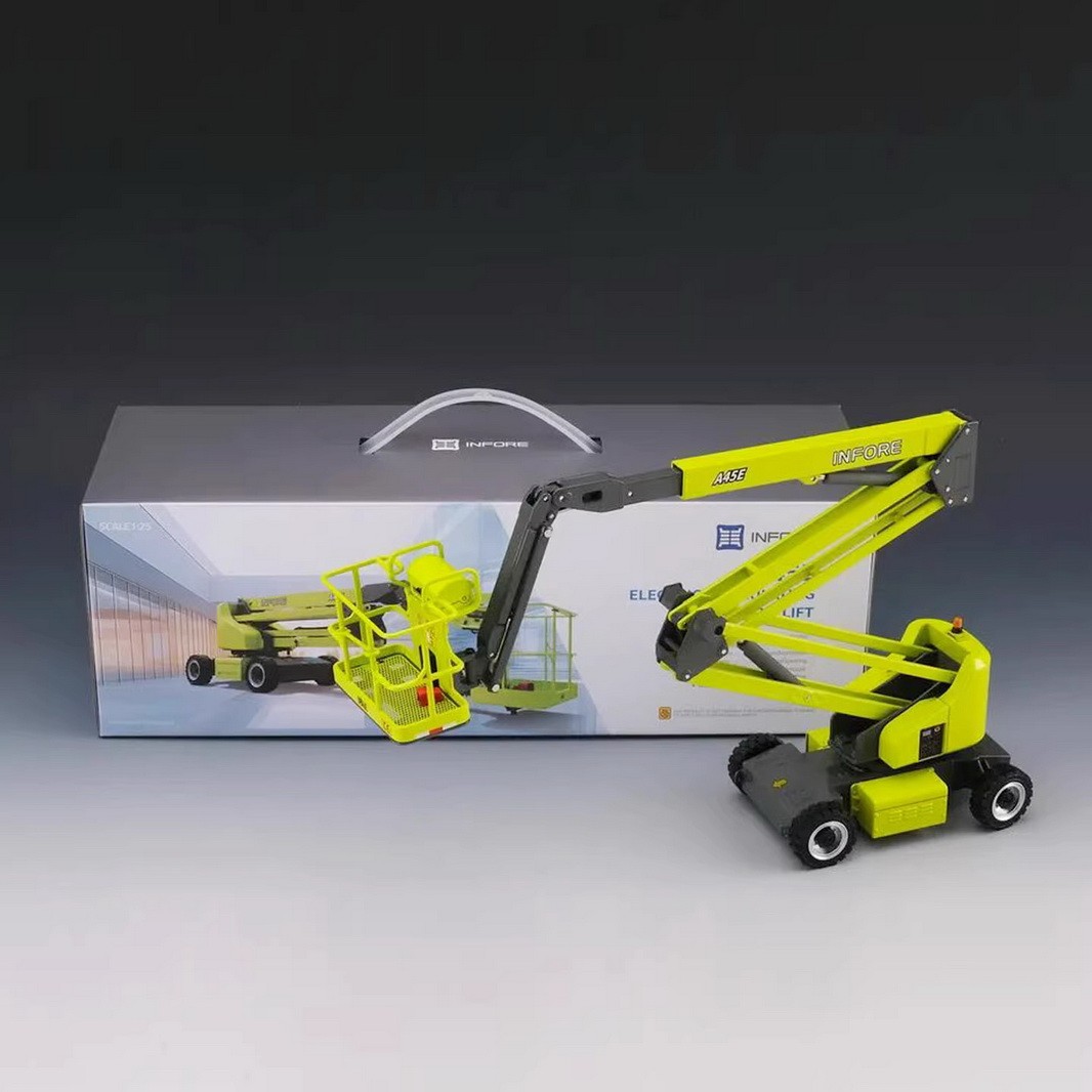 1/25 Zoomlion INFORE A45E Electric Aerial Work Platform Diecast Model