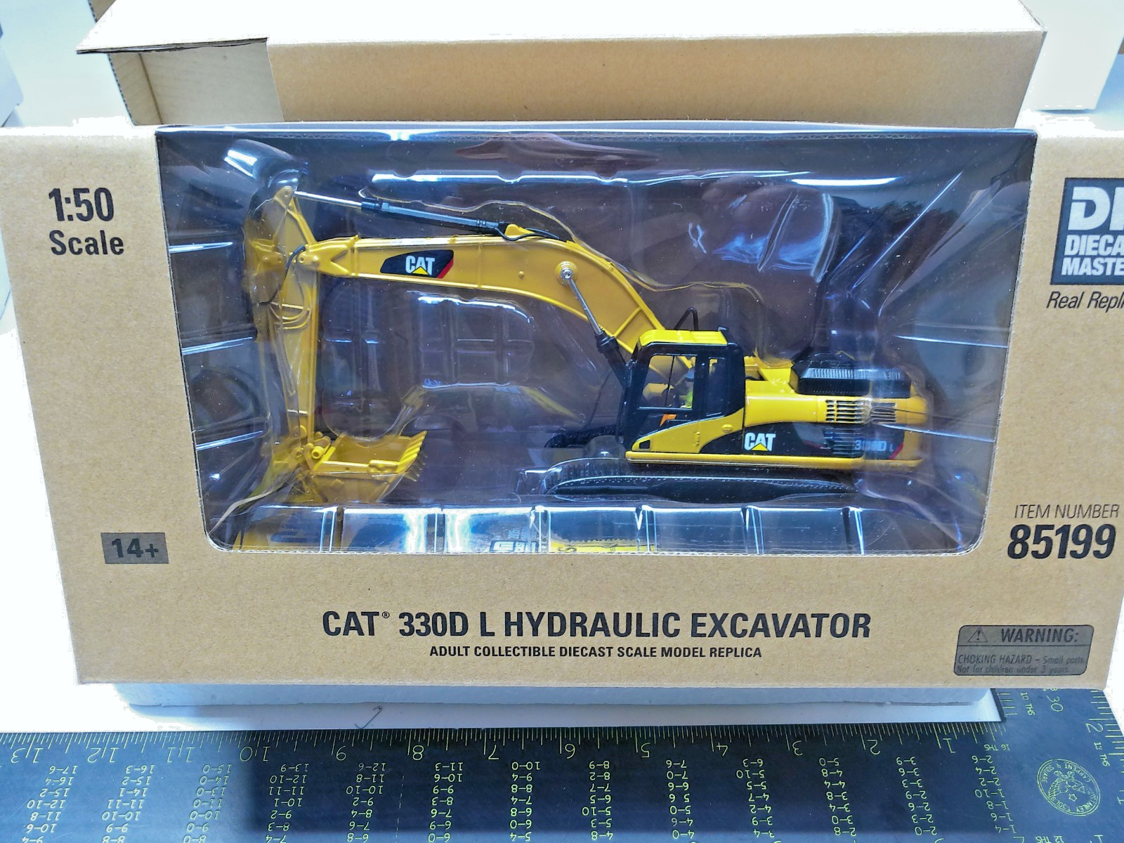 1:50 CAT 330D L Hydraulic Excavator Caterpillar by Diecast Masters #85199 – NOS