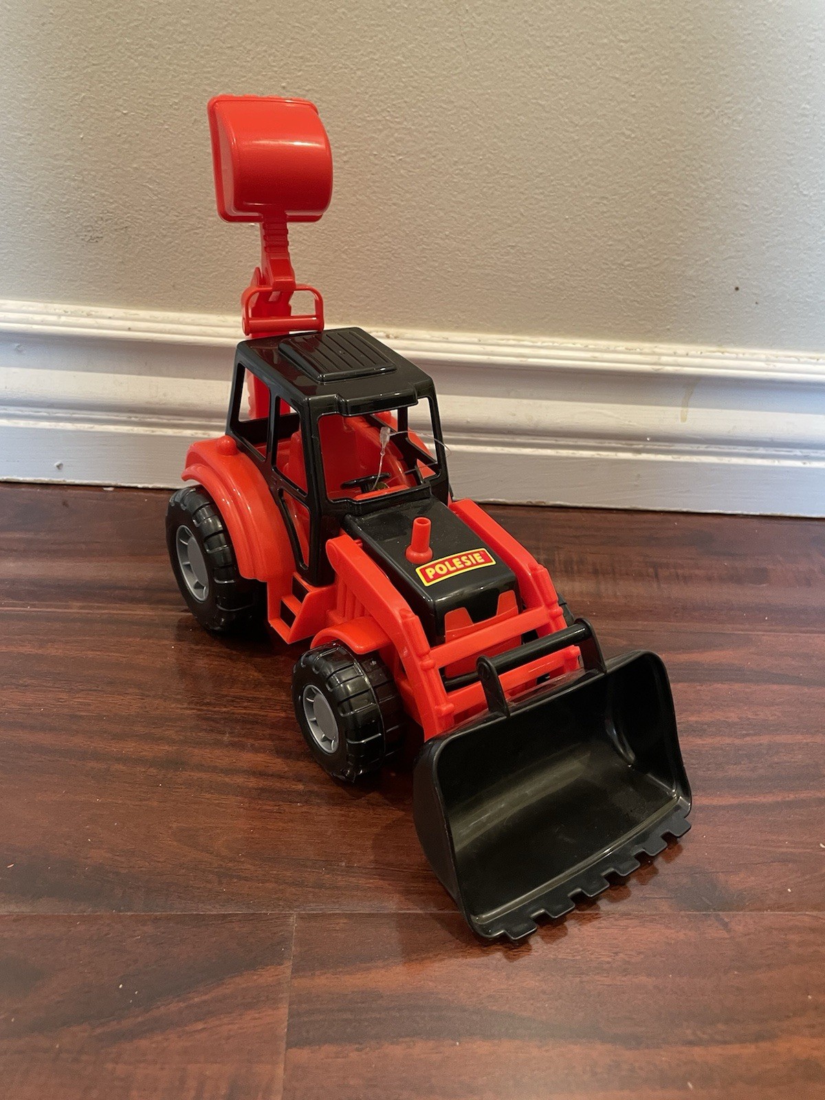 Polesie CO-T Excavator for Kids – Backhoe and Bulldozer for Toddlers Sand Truck