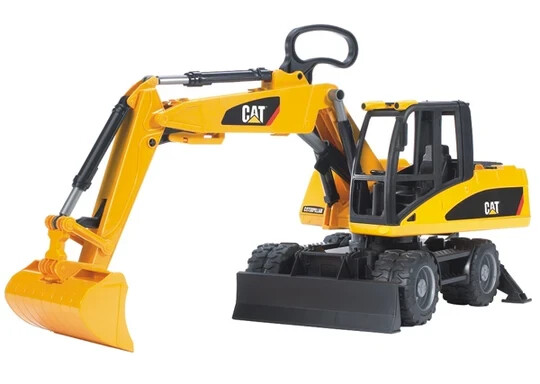 1/16th Caterpillar Wheel Excavator (Plastic) by Bruder 02446