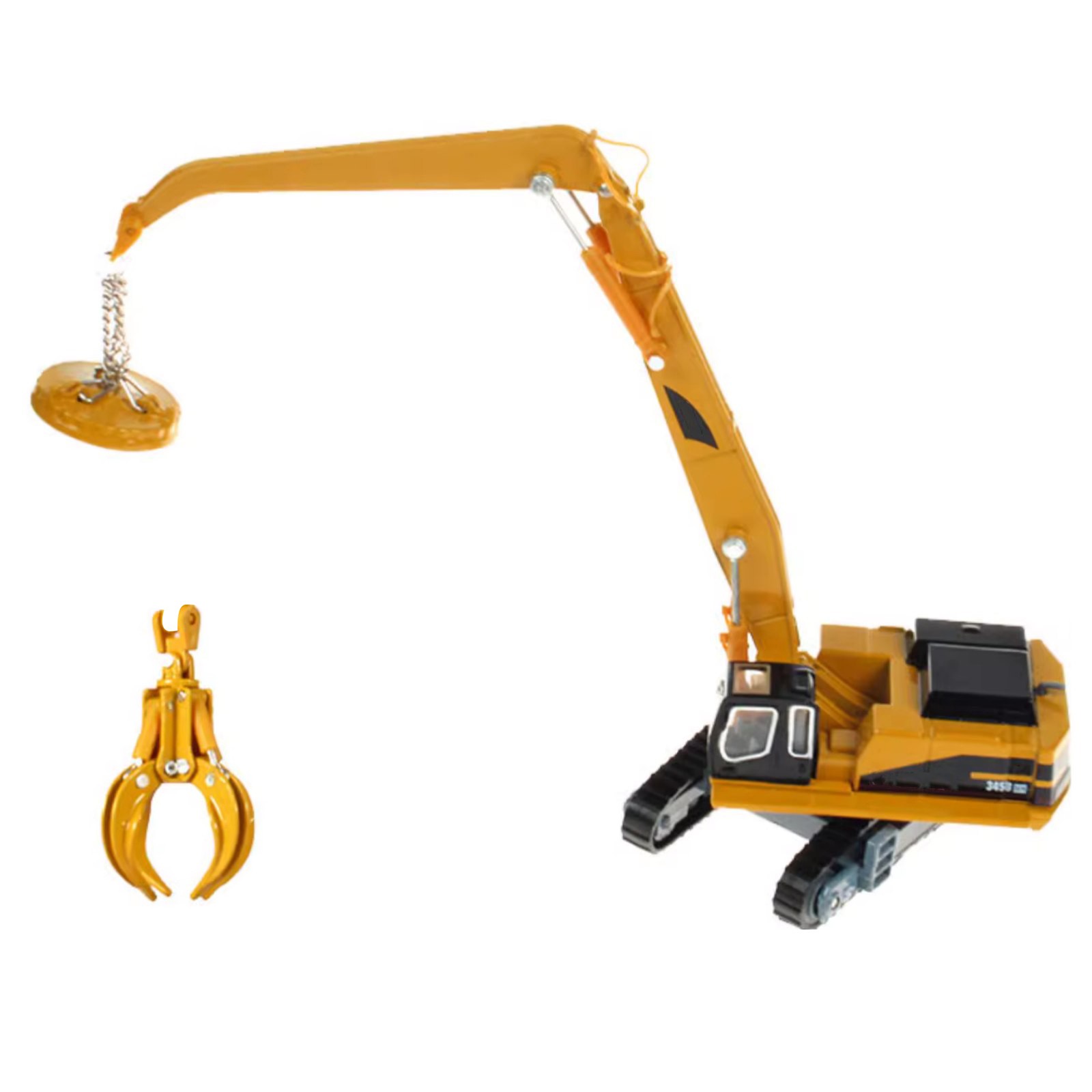 8cm Diecast Alloy 1/87 Scale Metal Material Handling Vehicle Simulation Model