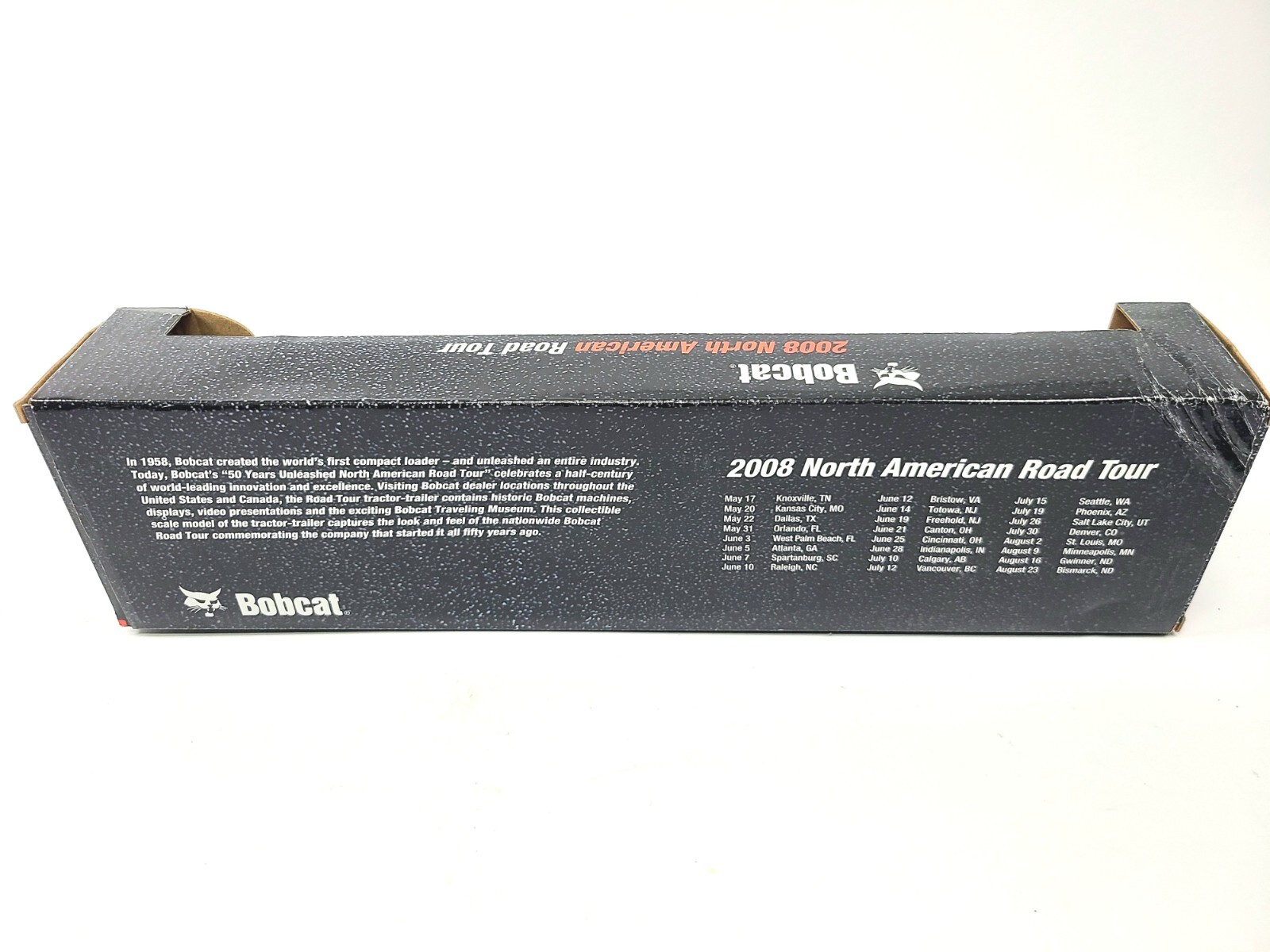 Bobcat Semi Truck 50 Years Unleashed – ERTL DCP 1:64 Scale Model #31882 New