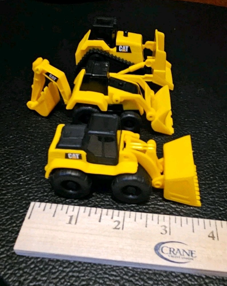 Cat Construction Little Machines – 3 Pieces