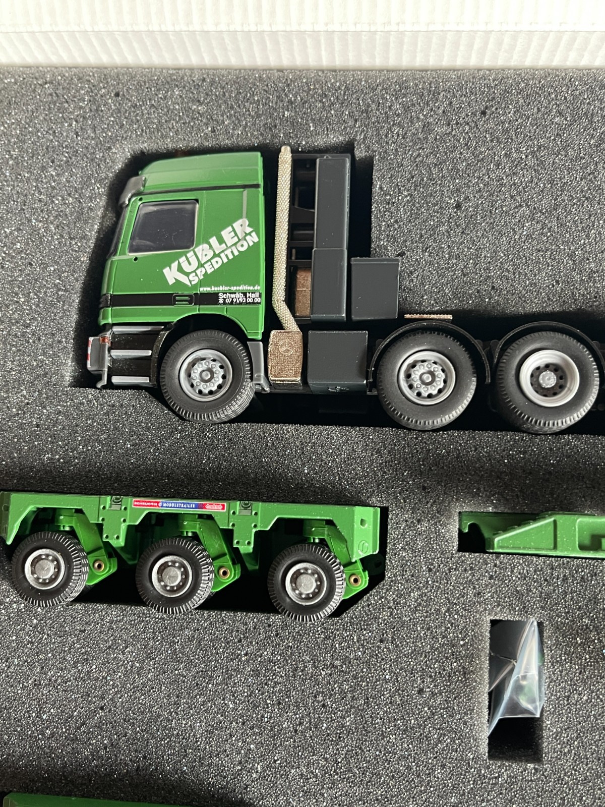Nooteboom Module Trailer Kubler Scheuerle Conrad 40125/0 1:50