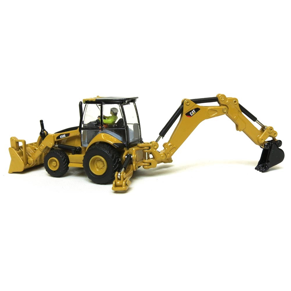 1/87 Caterpillar CAT 450E Backhoe Loader High Line Series Diecast Masters 85263