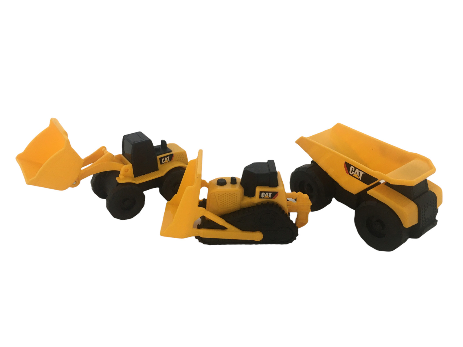 Caterpillar CAT Construction Mini Machines Toy Dump Truck Wheel Loader Bulldozer
