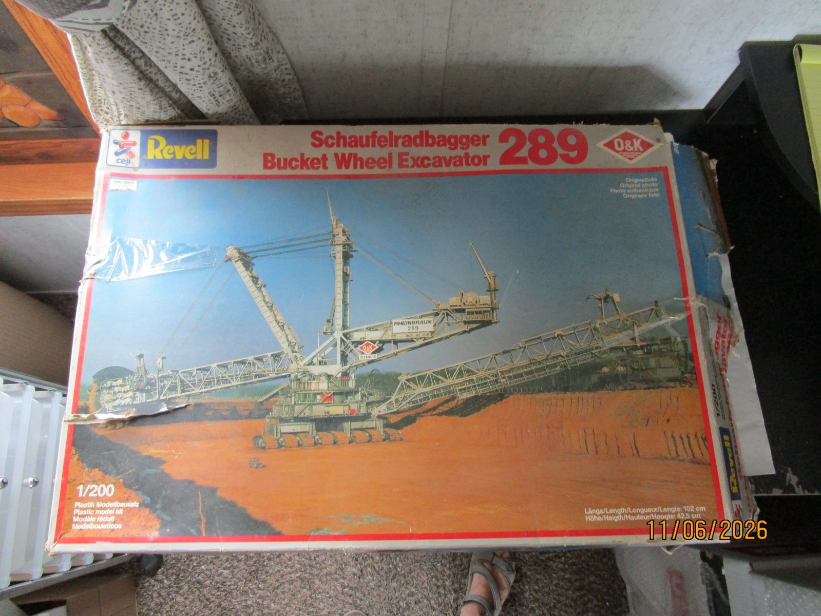 Revell, 1/200, Schaufelradbagger Bucket Wheel Excavator Kit, OB.