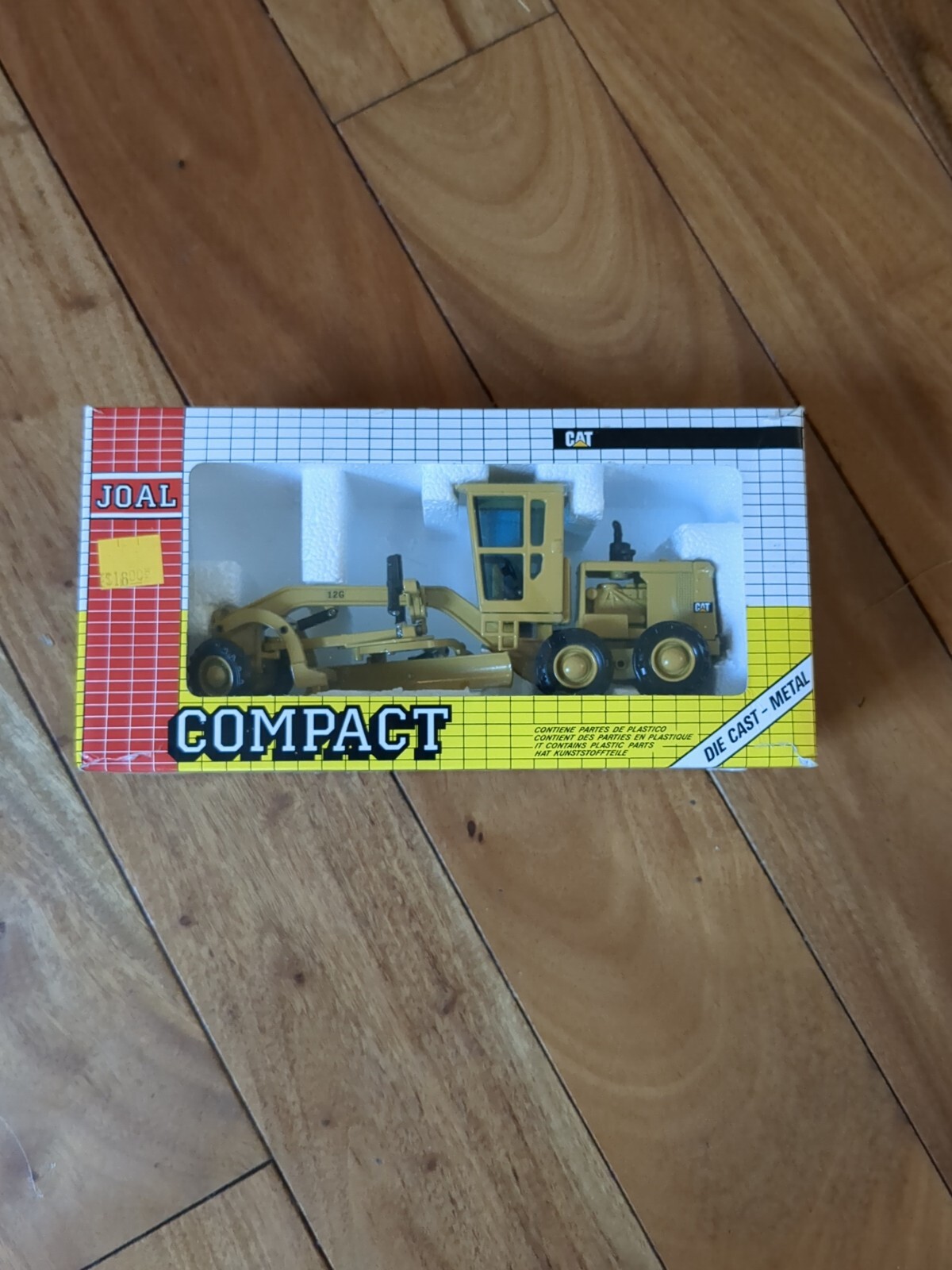 joel die castcompact caterpillar Leveller 12G, 1:50 scale