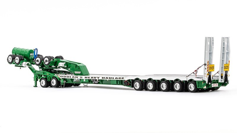 Drake 5×8 Swingwing Drop Deck Trailer – Doolans – 1:50 Scale Model #ZT09230 New