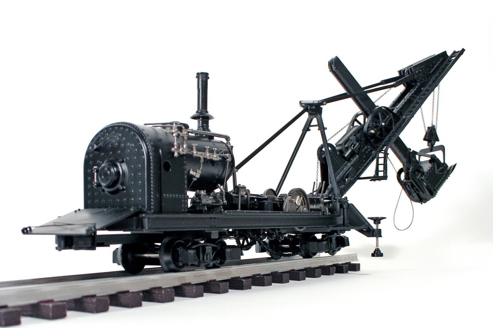 Bucyrus Steam Shovel on Rails – TWH 1:48 O Scale Diecast Model #021-08001 New